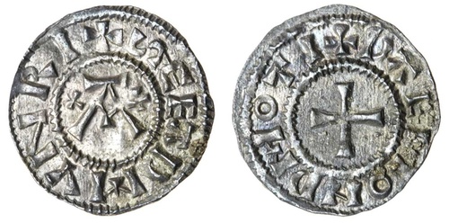 210 - Vikings in East Anglia, St. Edmund (c.895-910), Penny, 1.35g, me...